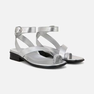 Naturalizer Birch Sandal Silver Size 12 New MSRP $110